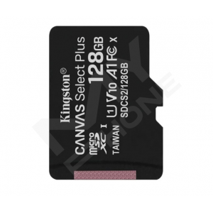 Карт. пам. Kingston microSDXC UHS-I 100R A1 128GB class 10+a