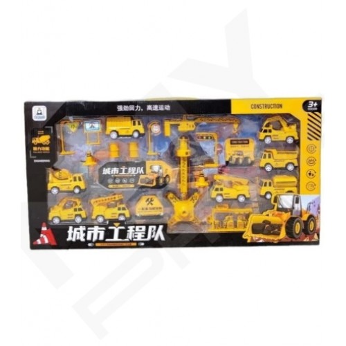 Набір машинок LIZHIXIN 134-15 Буд техніка (6972765520243)
