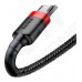 Кабель Baseus USB to Micro 1.5A 2m (CAMKLF-C91) чорн/черв.