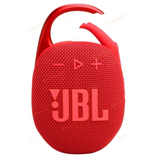 Портативна акустика JBL Clip 5 Red (JBLCLIP5RED) (6980788)