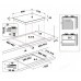 Газова варильна поверхня Whirlpool GOFL 629/NB1 (7036085)