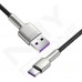 Кабель Baseus USB to Type-C 66W 2m (CAKF000201) чорний
