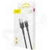 Кабель Baseus Cafule USB Micro 1.5A 2M чорно-сірий