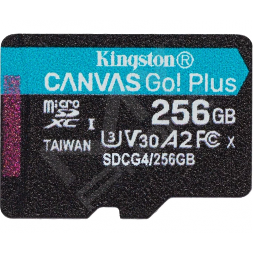Карт. пам. Kingston microSDXC 256GB Canvas Go Plus Gen4