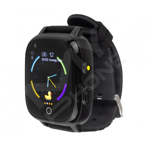 Дитячий смарт-годинник AmiGo GO005 4G WIFI Thermometer Black