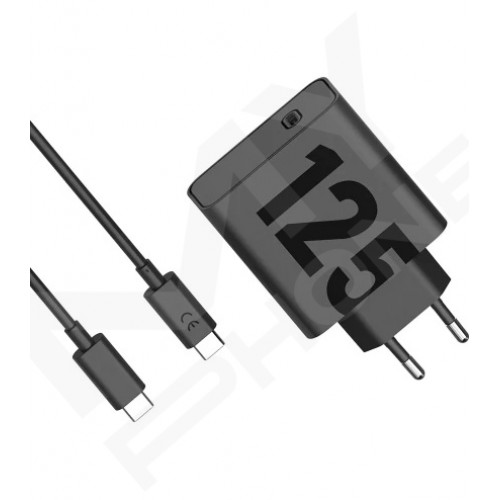 Зарядний пристрій MOTOROLA 125W GaN USB+каб. 1m(MC-1252)ч