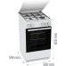 Газова плита Gorenje GG5A14WJ (7076250)