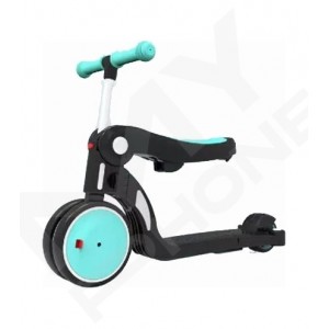 Дитячий беговел-трансформер BEBEHOO DGN 5-1 Світло Синій