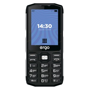 Мобільний телефон ERGO E282 Dual Sim Black (6906380)
