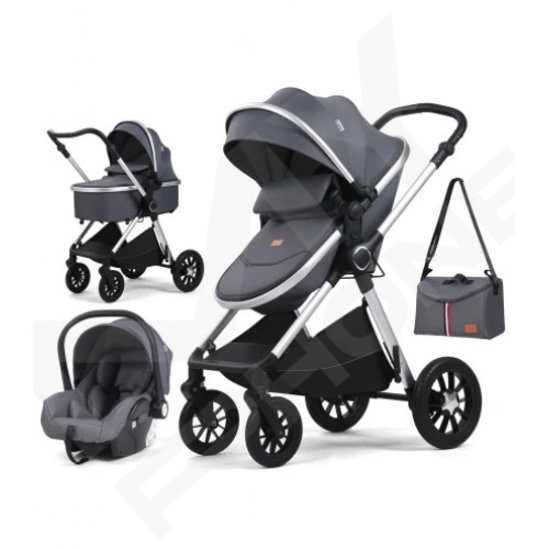Коляска 3в1 Kidilo H2D (grey)