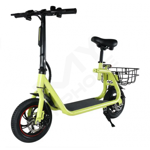 Електросамокат із сидінням Windgoo B9 10 Ач, 12", 500 Вт, зелений