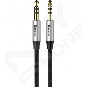 Кабель Baseus AUX M30 1m (CAM30-BS1) сіро чорний