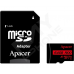 Карт. пам. Apacer microSDXC UHS-I 64GB R100 +SD