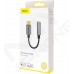 Перехідник Baseus Type-C to 3.5mm Adapte L54(CATL54-0G)сірий