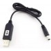 Кабель Power Boost cable USB - DC 5.5x2.1 9V 1 м чорний