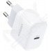 Зарядний пристрій UGREEN CD241 Mini Type-C 20W PD білий