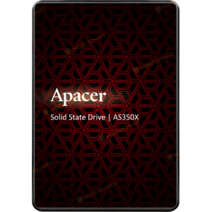 SSD накопичувач Apacer AS350X 256GB SATAIII 3D NAND (AP256GAS350XR-1) (6665480)