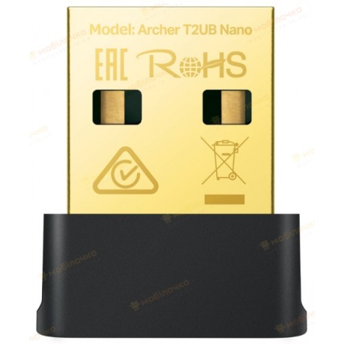 USB-адаптер TP-Link Archer T2UB nano AC600 BT 4.2 USB2.0 (6943509)