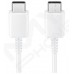 Кабель Samsung  Type-C to Type-C 60W White EP-DA705BWRGRU