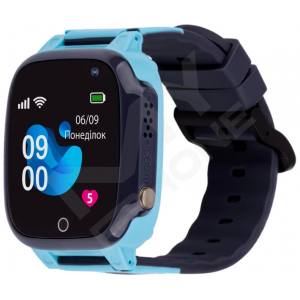 Смарт-годинник для дітей AmiGo GO008 MILKY GPS WIFI Blue