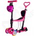 Самокат 5в1 WEIINAI BAQ-215 Pink (6948679457500)