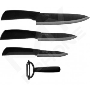 Набір ножів Huohou Ceramic Kitchen Knife Set, 4пр. (HU0010)