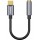 Перехідник Baseus Type-C to 3.5mm Adapte L54(CATL54-0G)сірий