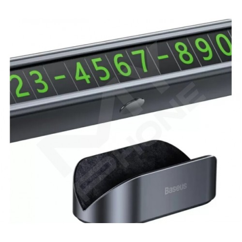 Парковочна карта Baseus Square Bar TemporaryBlack CNFT000001
