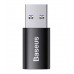 Адаптер Baseus Mini OTG USB 3.1 /Type-C(ZJJQ000101)чорн.