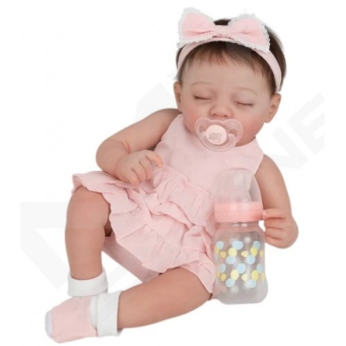 Лялька реборн AOBRY Дівчинка 43 см(6948679457425)