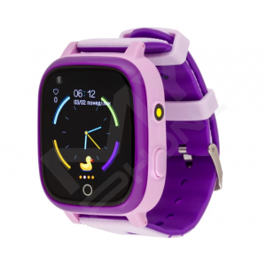 Дитячий смарт-годинник AmiGo GO005 4G WIFI ThermometerPurple