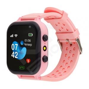 Смарт-годинник для дітей AmiGo GO009 Pink (Рожевий)