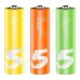 Батарейка ZMI Rainbow AA/AAA Alkaline (LR24) 24шт/бл
