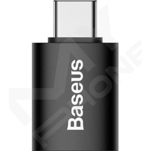 Адаптер Baseus Mini OTG Type-C/USB-A 3.1 (ZJJQ000001)чорн.