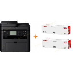 Багатофункціональний пристрій Canon i-Sensys MF237WNE + Картриджі 737 2шт (6462263)