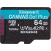Карт. пам. Kingston microSDXC 64GB Canvas Go Plus Gen4