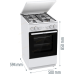 Комбінована плита Gorenje GK5A22WH (7076252)