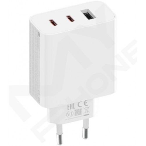 Зарядний пристрій Xiaomi 67W GaN Charger 2C1A (BHR7493EU)біл