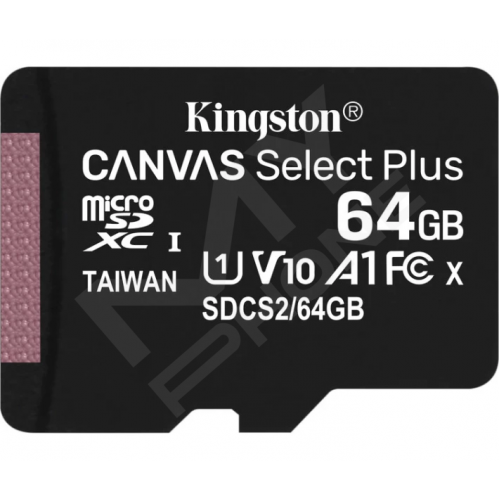 Карт. пам. Kingston microSDXC UHS-I 100R A1 64GB class 10 Карт. пам. Kingston microSDXC UHS-I 100R A1 64GB class 10