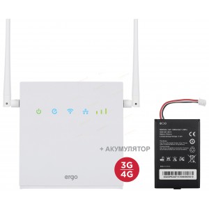 LTE CPE Wi-Fi роутер ERGO R0516 з акумулятором (6529790)