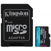 Карт. пам. Kingston microSDXC 256GB Canvas Go Plus Gen4 +ADP