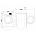 Пральна машина автоматична Whirlpool WRBSS 6239 W UA (6990451)