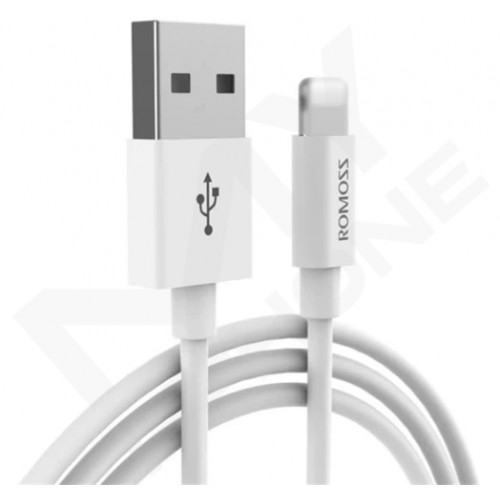 Кабель Romoss CB12 USB-Lightning 5V 2A 1m (CB12-101-04H)біл