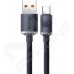 Кабель Baseus USB to Type-C 100W 2m (CAJY000501) чорний Кабель Baseus USB to Type-C 100W 2m (CAJY000501) чорний