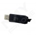 Кабель Power Boost cable USB - DC 5.5x2.1 9V 1 м чорний