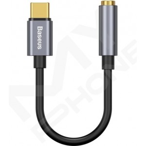 Перехідник Baseus Type-C to 3.5mm Adapte L54(CATL54-0G)сірий