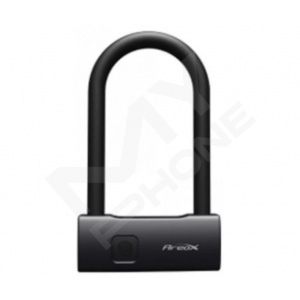 Замок Areox intelligent fingerprint U-lock black