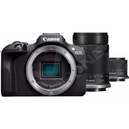 Цифрова камера Canon EOS R100 + 18-45 IS STM + 55-210 f/5.0-7.1 IS STM (6913119)