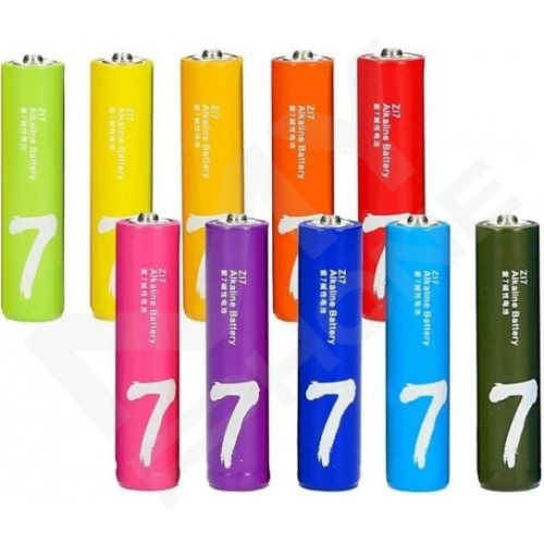 Батарейка ZMI Rainbow AAA Alkaline (AA701) 10шт/бл