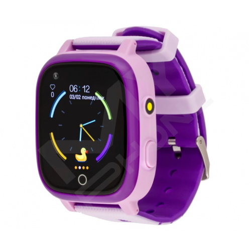Дитячий смарт-годинник AmiGo GO005 4G WIFI ThermometerPurple